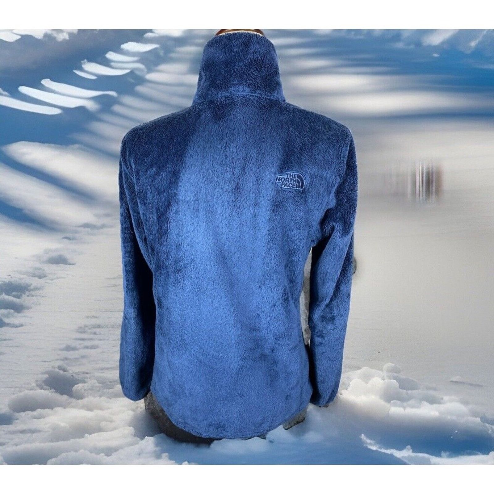 The North Face The North Face Circular Size M Osito Full Zip Jacket-Blue- Size M / US 6-8 / IT 42-44 - 6 Thumbnail