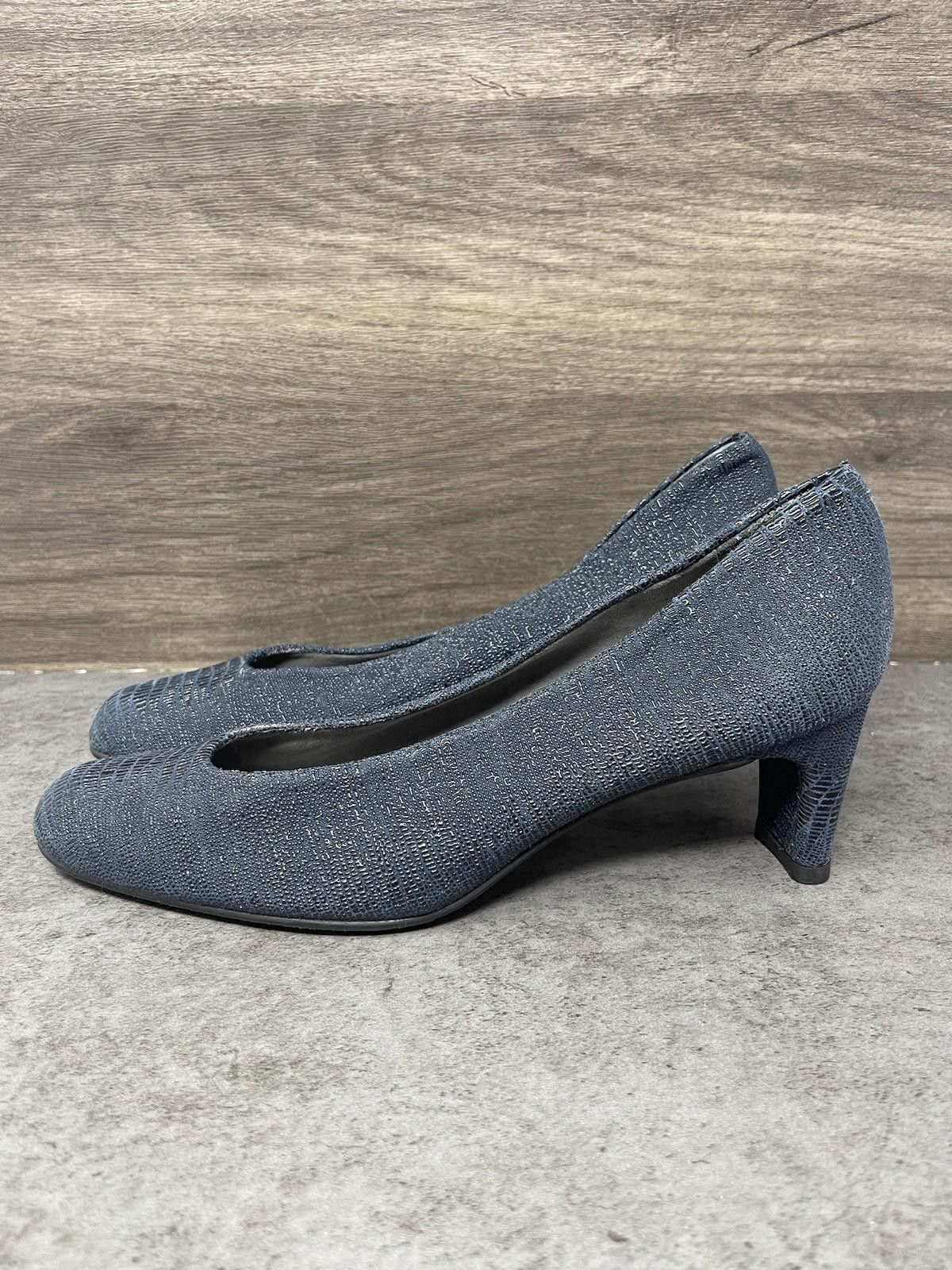 Stuart Weitzman Stuart Weitzman Shoes Womens Size 7.5 Dark Blue Size US 7.5 / IT 37.5 - 1 Thumbnail