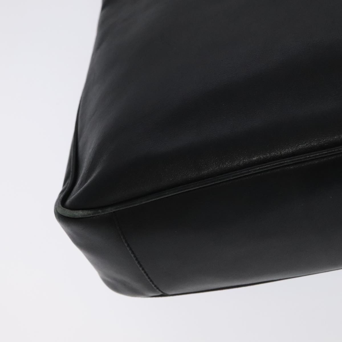 Gucci GUCCI Bamboo Hand Bag Leather Black Gold 001 3754 001 3754 Size ONE SIZE - 13 Thumbnail