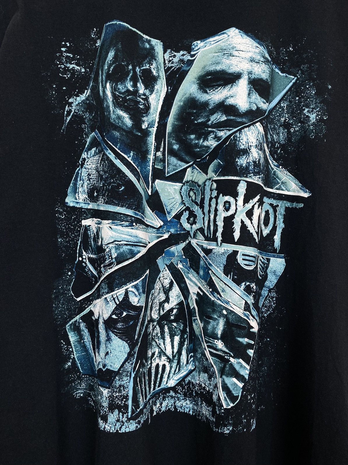 Band Tees Vintage Slipknot Rock Band Tour Tee Graphic Black Top Rare Size US XXL / EU 58 / 5 - 3 Thumbnail