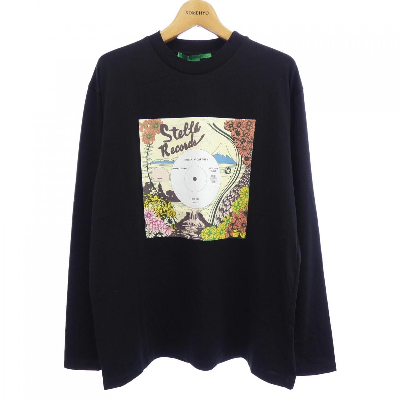 Stella McCartney Stella Mccartney Stella McCartney Record Long T-shirt Cotton T-Shirts DUTY FREE for USA Size ONE SIZE - 1 Thumbnail