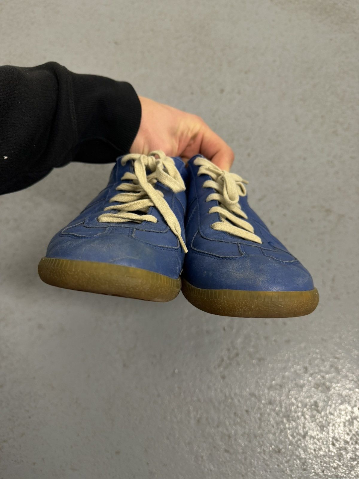 Maison Margiela Maison Margiela Gat Replica Leather Sneakers Size US 8 / EU 41 - 8 Thumbnail
