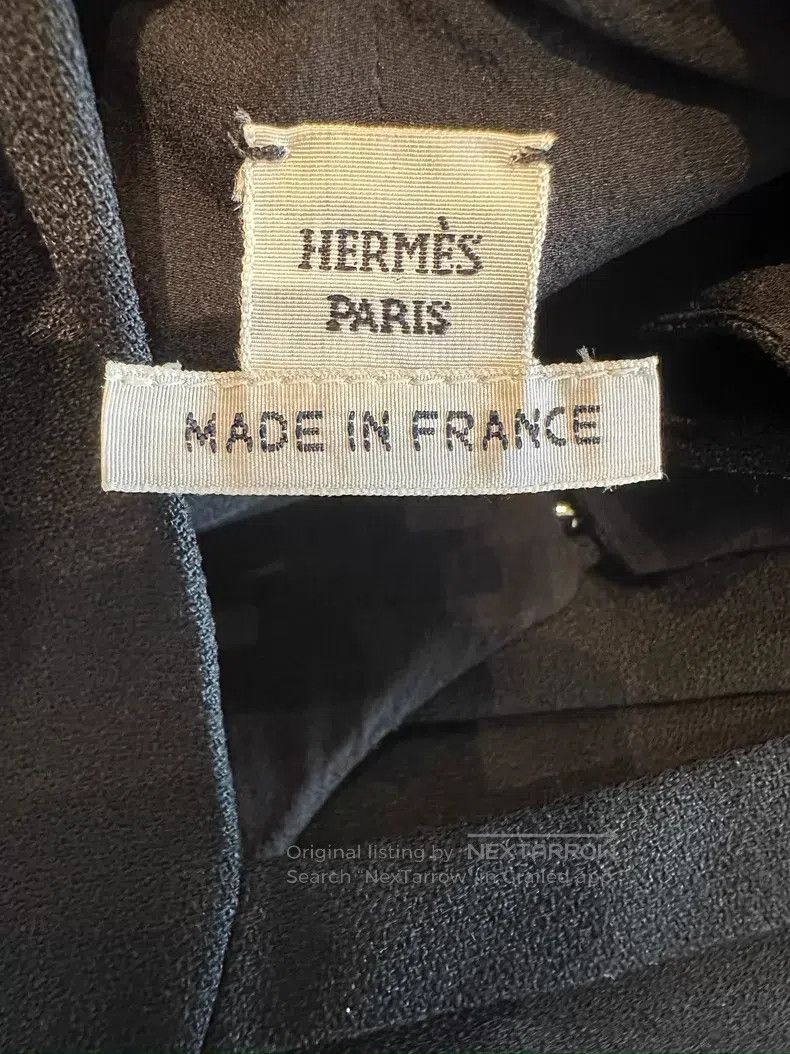 Hermes Hermes Long Sleeve Top Size XXS / US 00 / IT 34 - 5 Thumbnail