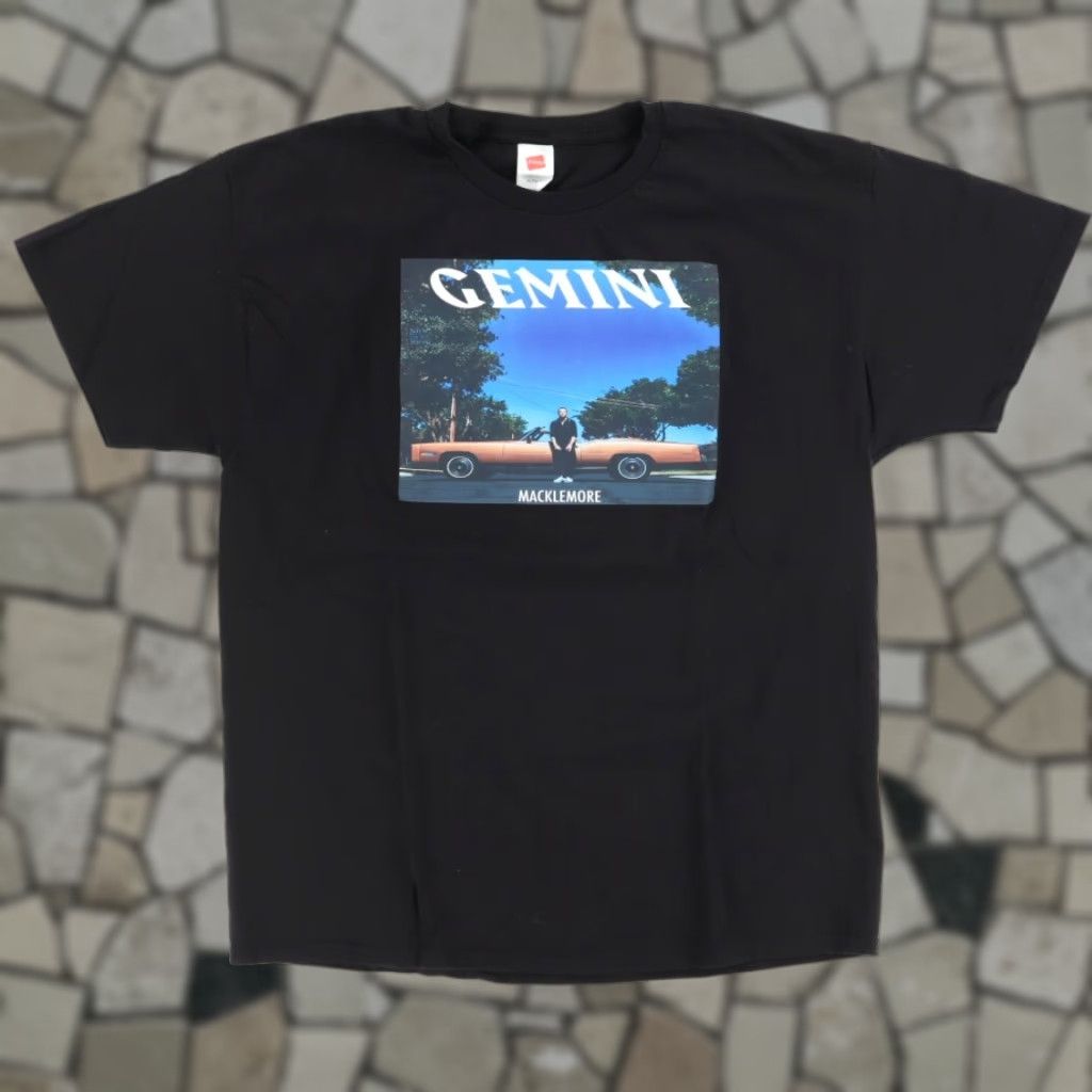 Hanes Hanes Macklemore Gemini Solid T-Shirt Black Men's XL Shirt Size US XL / EU 56 / 4 - 1 Thumbnail