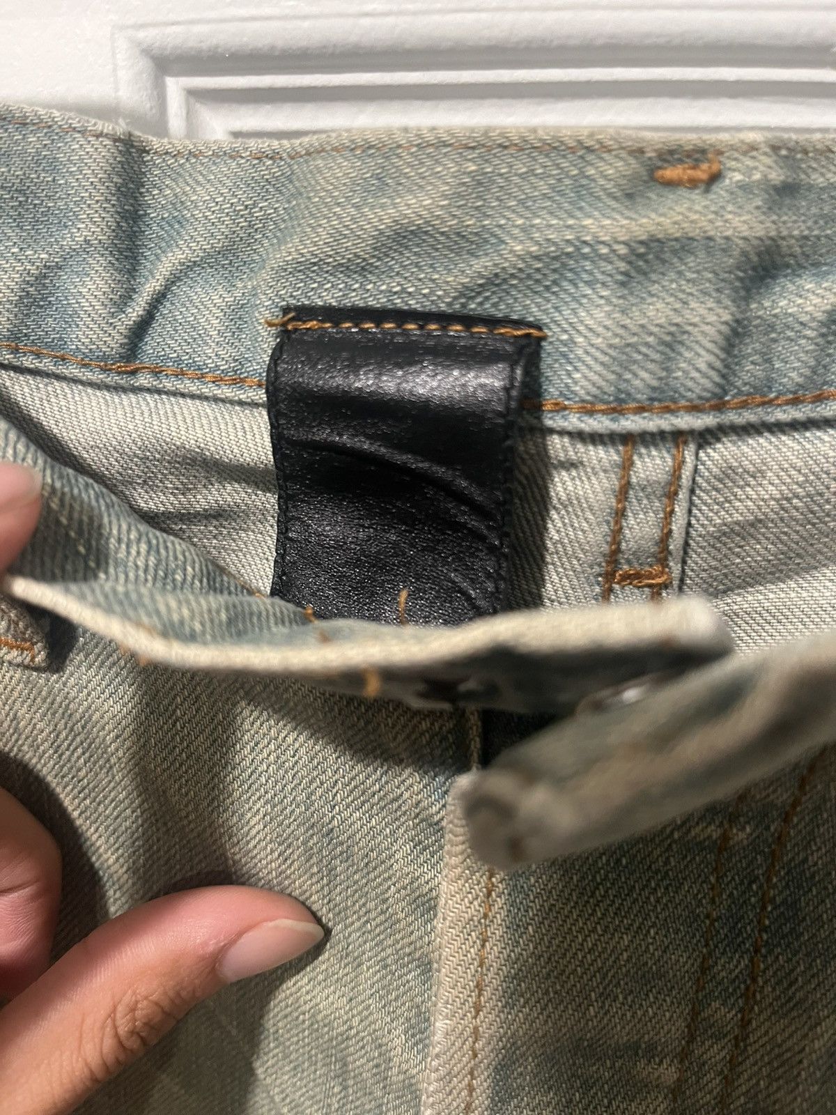 Dior Dior Homme SS04 Bleu Claire Denim SOLD Size US 28 / EU 44 - 4 Thumbnail