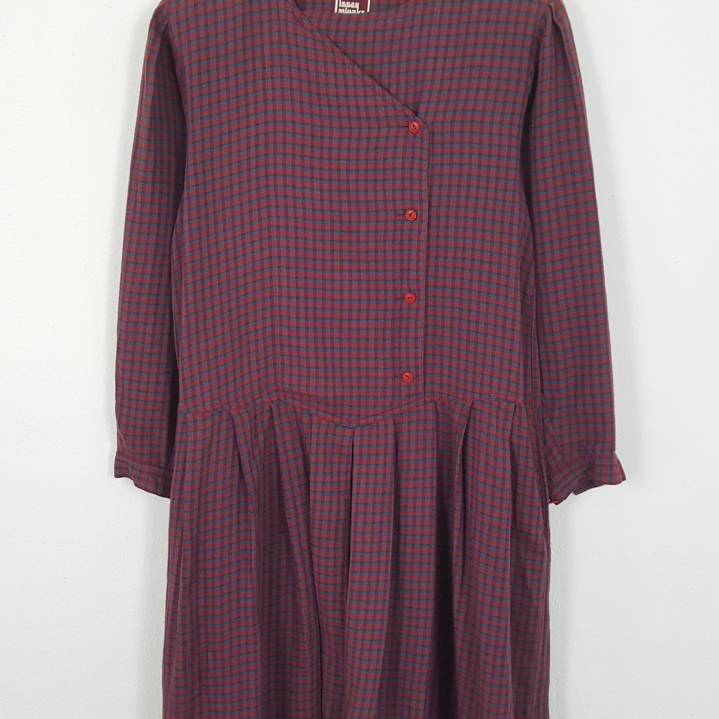 Issey Miyake × Japanese Brand × Vintage ISSEY MIYAKE Japanese Designer Fashion Style Dress Size M / US 6-8 / IT 42-44 - 2 Thumbnail