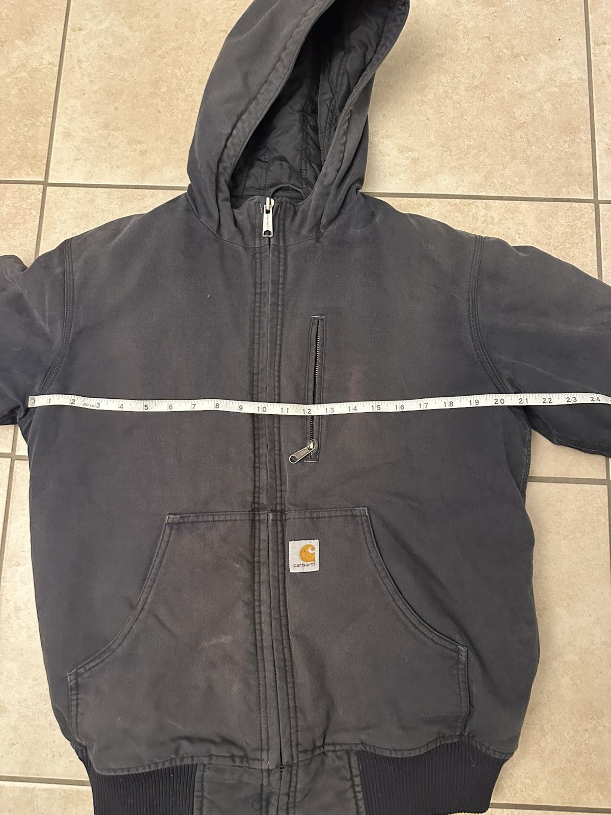 Carhartt Vintage Carhartt Made in USA Active Jacket - Black - Small Size US S / EU 44-46 / 1 - 6 Thumbnail