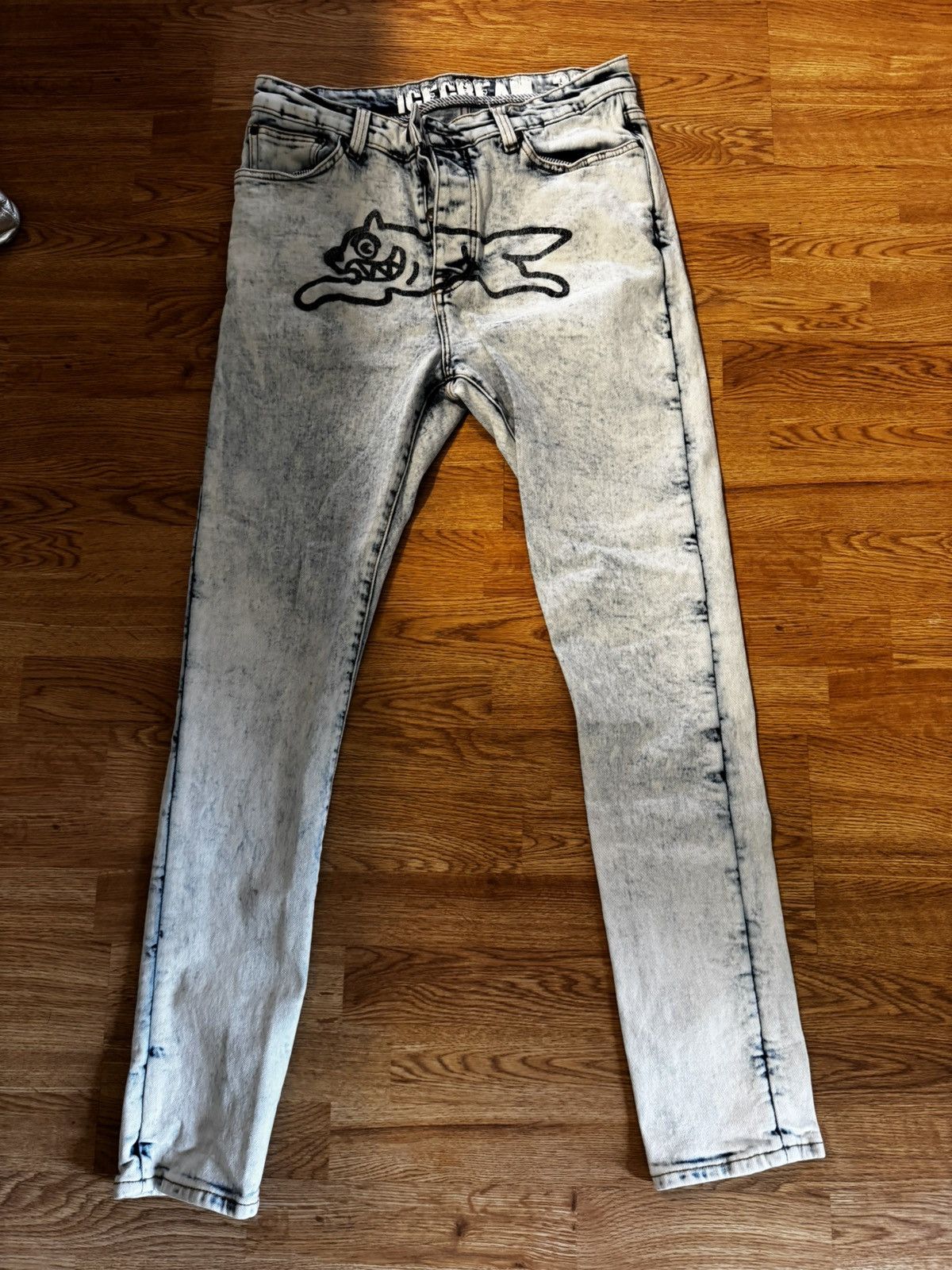 Icecream Washed Icecream Jeans Size US 32 / EU 48 - 1 Thumbnail