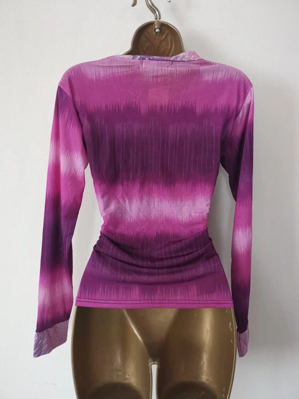 Vintage Vintage long sleeve top Size L / US 10 / IT 46 - 4 Thumbnail