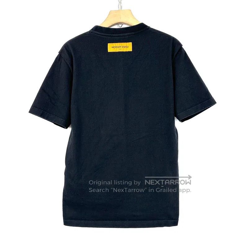 Louis Vuitton Louis Vuitton Black monogrammed logo printed short sleeve Size US XL / EU 56 / 4 - 2 Thumbnail