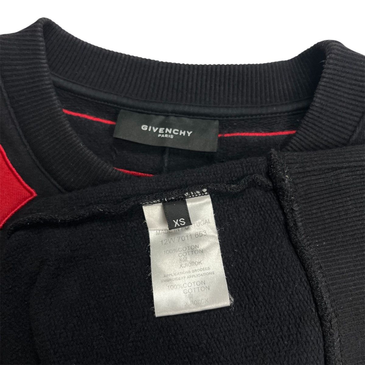 Givenchy FW 2012 Givenchy by Riccardo Tisci Stars Stripe Crewneck Size US M / EU 48-50 / 2 - 9 Thumbnail