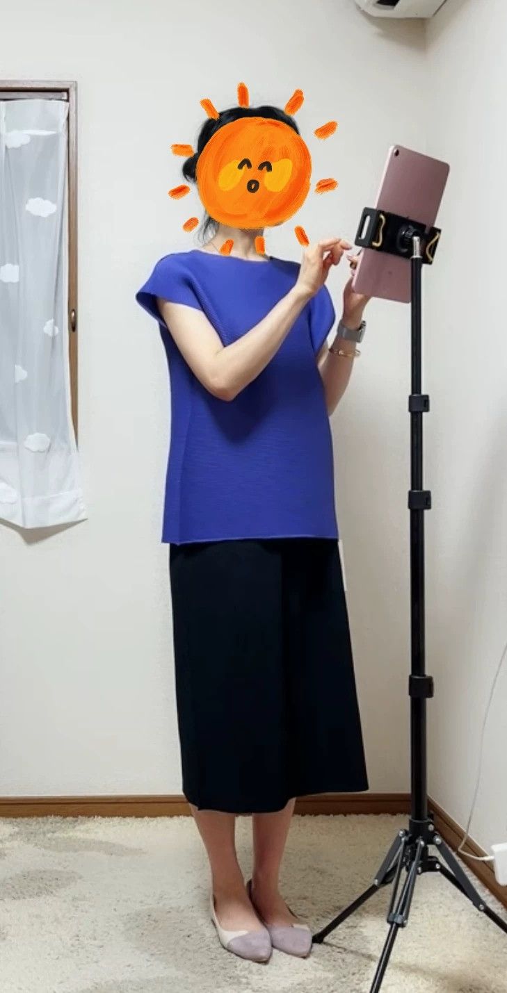 Issey Miyake issey miyake Purple round-neck short-sleeved shirt 2506-Nex Size XXS / US 00 / IT 34 - 3 Thumbnail