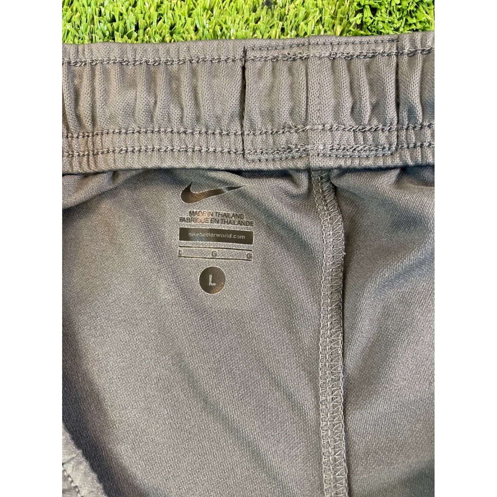 Nike Nike Mens Track Pants Gray Blue Baggy Large Sweatpants Size US 32 / EU 48 - 5 Thumbnail