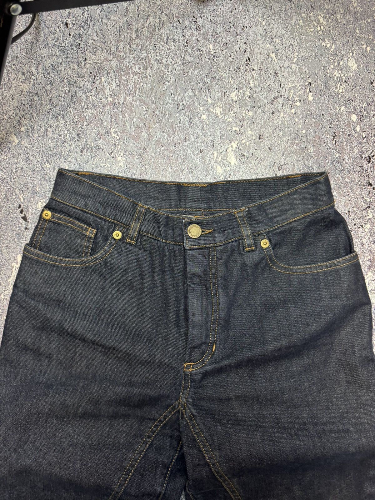 Burberry × Vintage 💥VERY RARE VINTAGE BURBERRY LONDON BIG LOGO JEANS Size 26" / US 2 / IT 38 - 19 Thumbnail