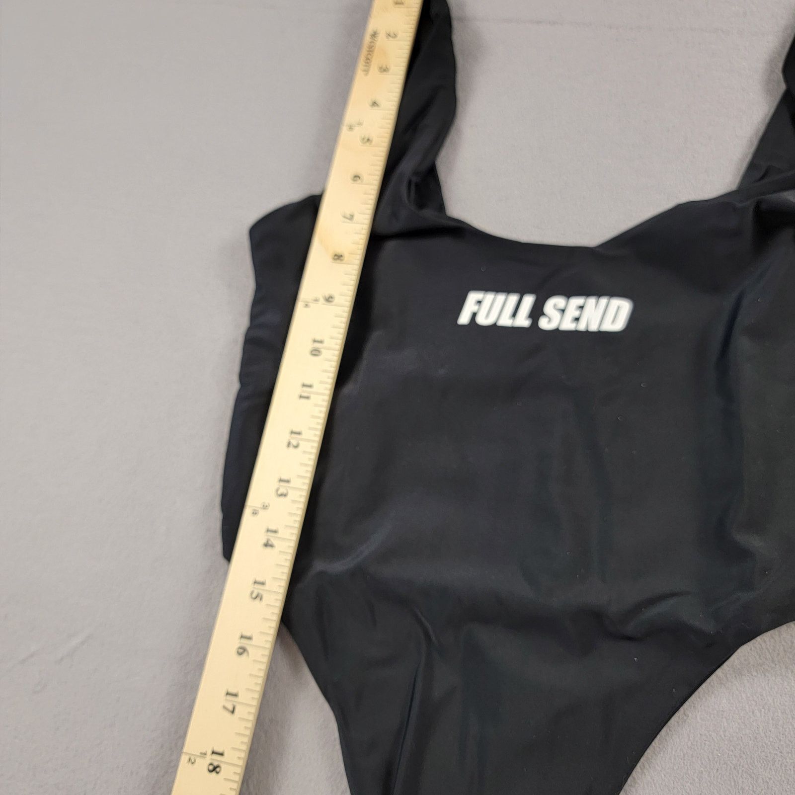 Full Send Full Send Women's One Piece Black Swimsuit - Size S (244) Size S / US 4 / IT 40 - 6 Thumbnail