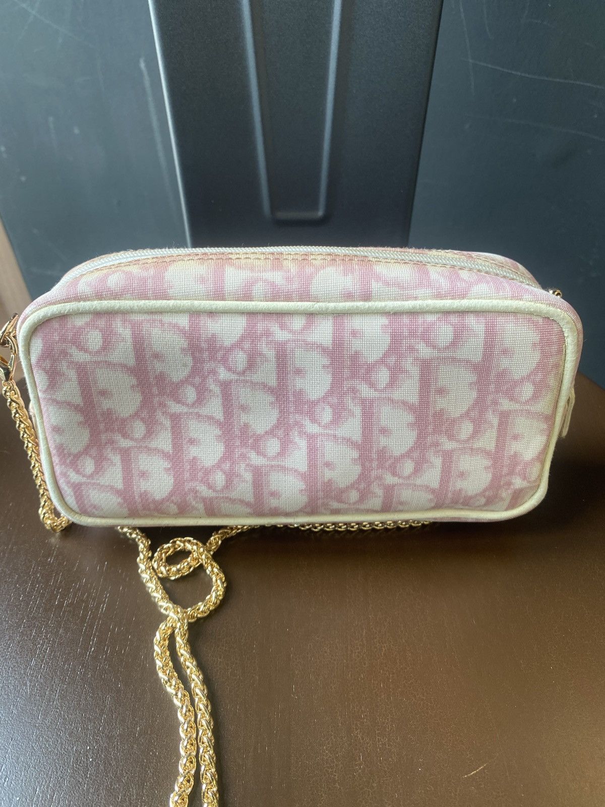 Christian Dior Monsieur × Dior Authentic Christian Dior Oblique Toiletries Custom Chain Size ONE SIZE - 24 Thumbnail
