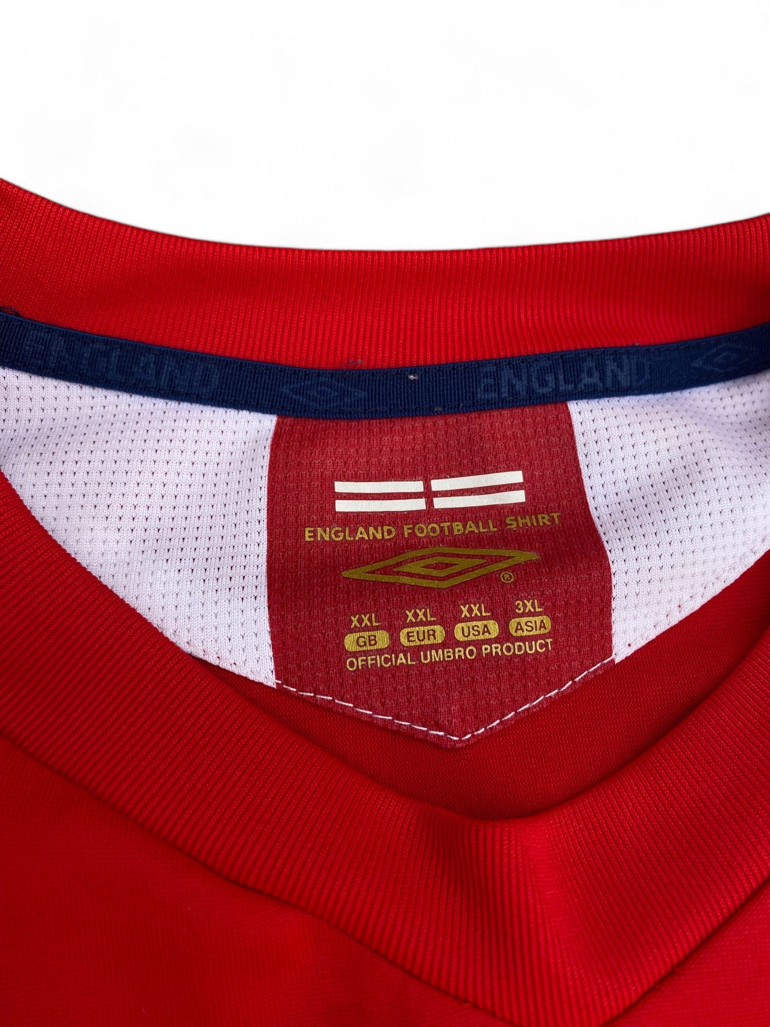 Umbro × Vintage Vinatge 00s Umbro England Rooney Soccer Jersey 9 Size US XXL / EU 58 / 5 - 10 Thumbnail