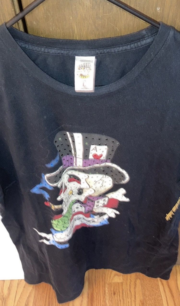 Ed Hardy Christian Audigier Ed Hardy Rhinestone Skull Graphic Tee Size US L / EU 52-54 / 3 - 5 Thumbnail