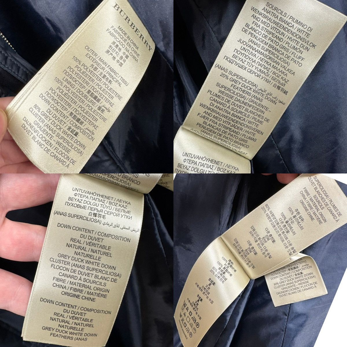 Burberry Burberry Brit London Down Jacket Puffer Coat Size L Size L / US 10 / IT 46 - 7 Thumbnail