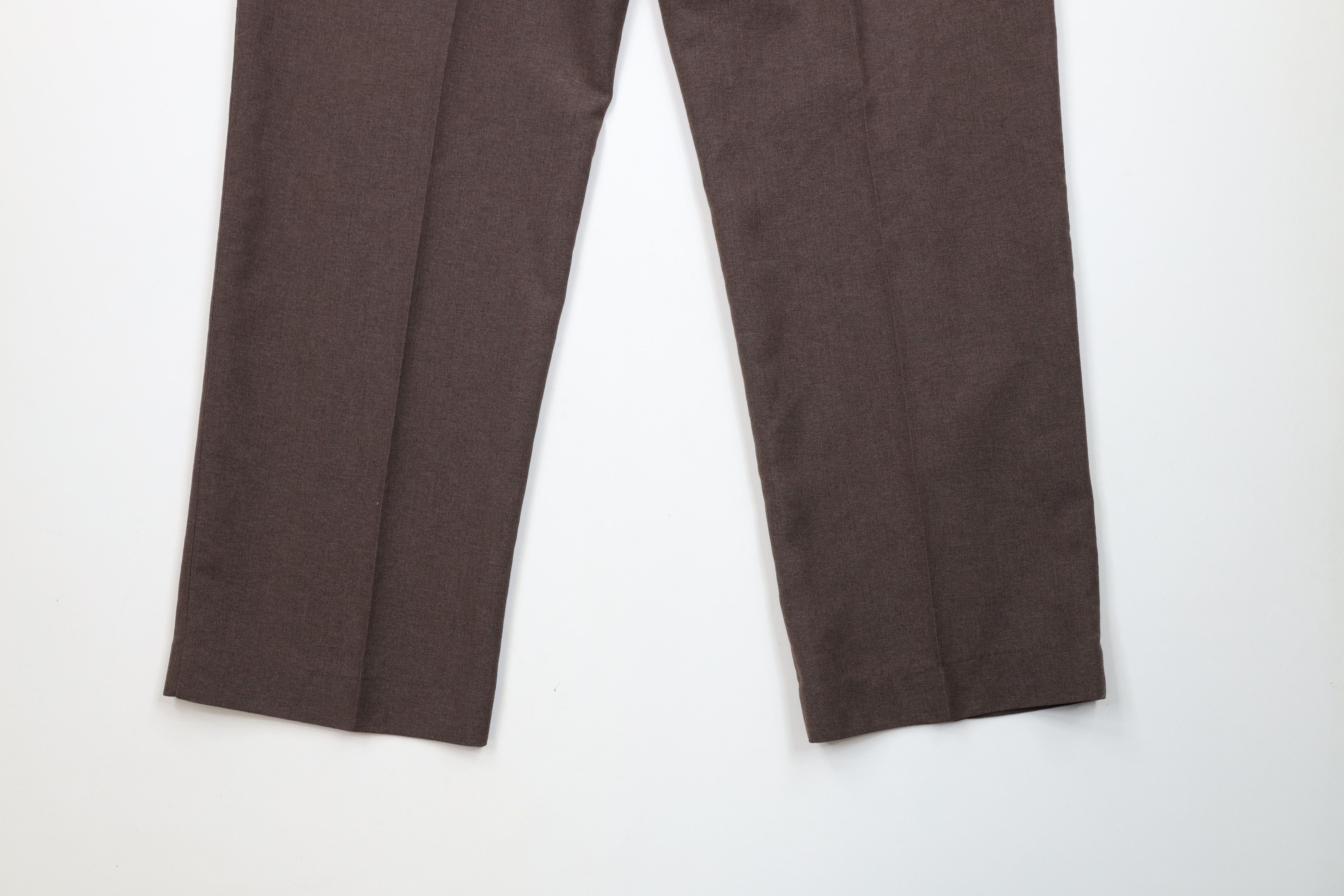 Vintage Vintage 70s Streetwear Flared Wide Leg Chino Pants Brown USA Size US 42 / EU 58 - 12 Thumbnail