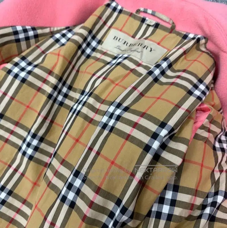 Burberry Burberry Women's Pink Wool Coat. Size XS / US 0-2 / IT 36-38 - 3 Thumbnail