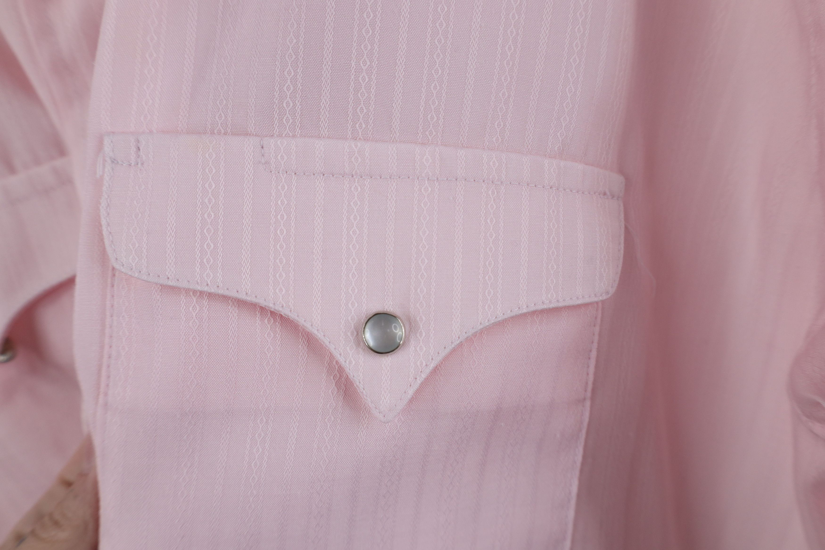 Vintage Vintage 90s Streetwear Western Cowboy Snap Button Shirt Pink Size US M / EU 48-50 / 2 - 4 Thumbnail