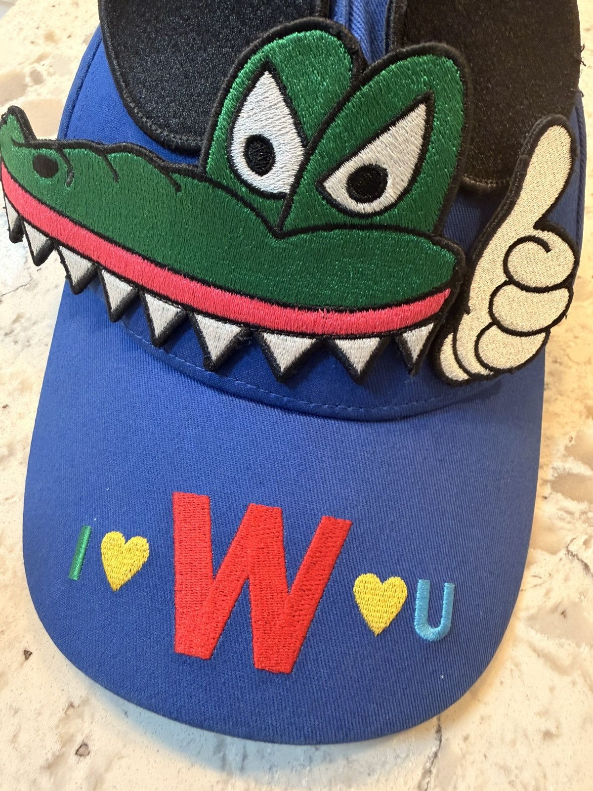 Walter Van Beirendonck Walter Van Beirendonck FW 21 “Stop Monsters Now” Cap Size ONE SIZE - 3 Thumbnail