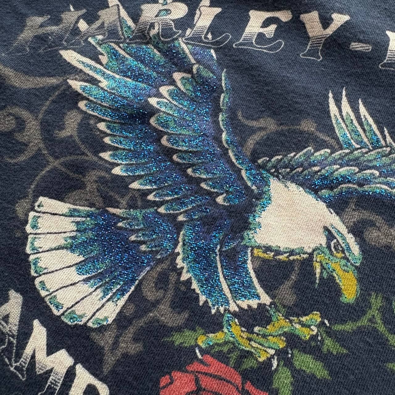 Harley Davidson Y2K Harley Davidson Eagle Logo Overseas Tour Tank Top Size US XS / EU 42 / 0 - 5 Thumbnail