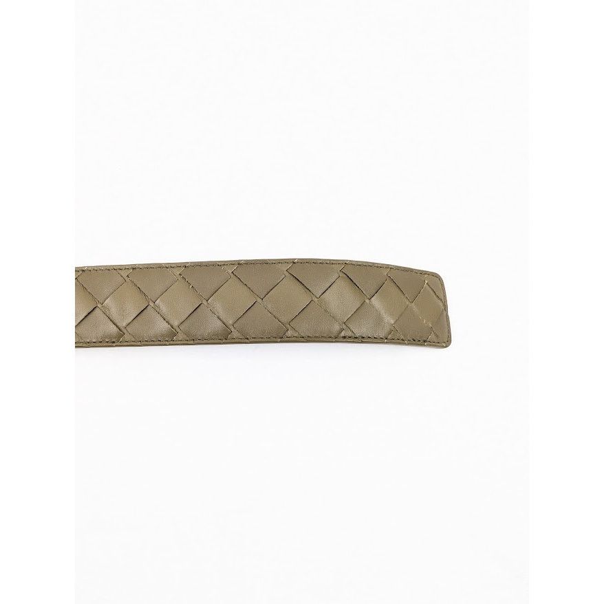 Bottega Veneta o1rshd1 Size: 85cm / Interccio Light Calf Belt in Mud Size 34 - 4 Thumbnail
