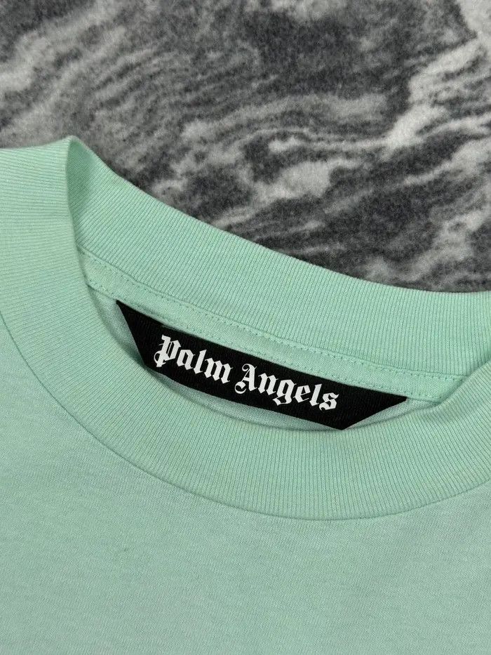 Palm Angels Palm Angels Leopard Bear T-Shirt Men Size M Green Mint Size US M / EU 48-50 / 2 - 3 Thumbnail