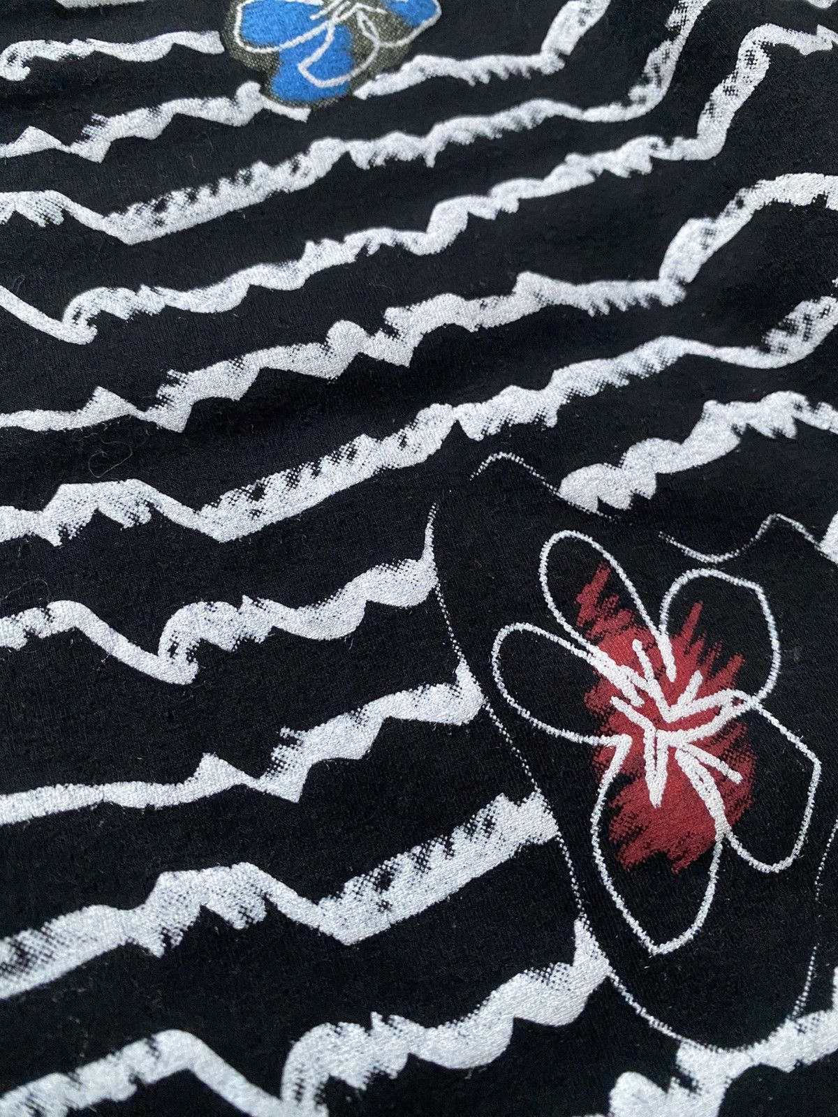 John Galliano John Galliano Flower All Over Print Long Sleeve Floral Shirt Size XL / US 12-14 / IT 48-50 - 8 Thumbnail