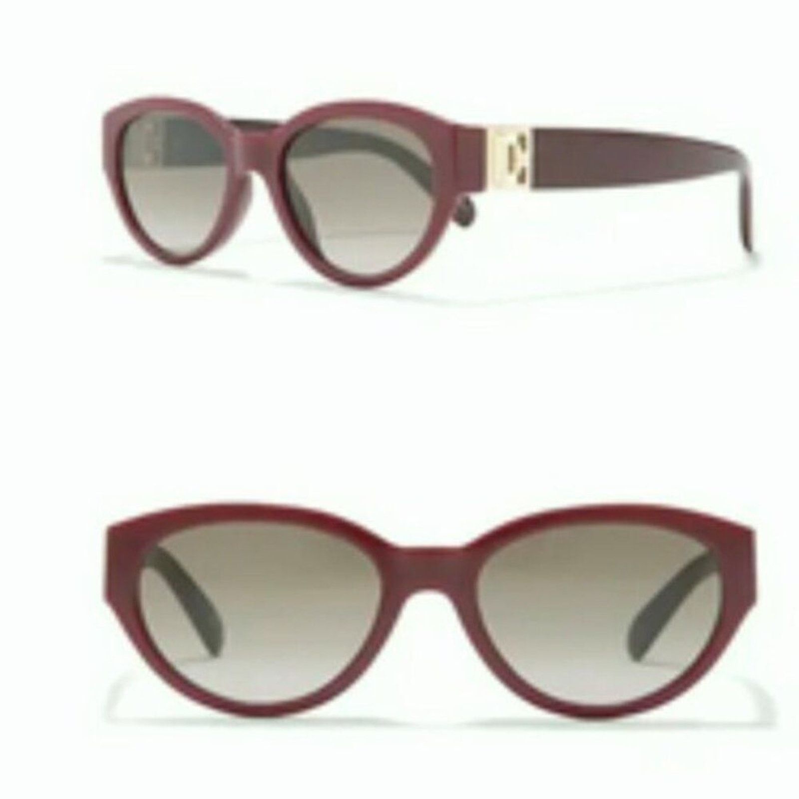 Givenchy Givenchy 52mm Oval Sunglasses burgundy Size ONE SIZE - 3 Thumbnail
