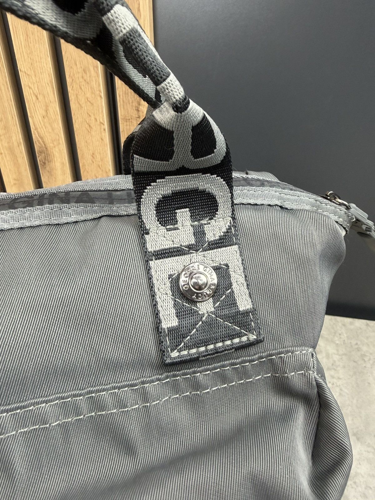 Vintage George Gina & Lucy Monokissed Gray Backpack Size ONE SIZE - 13 Thumbnail
