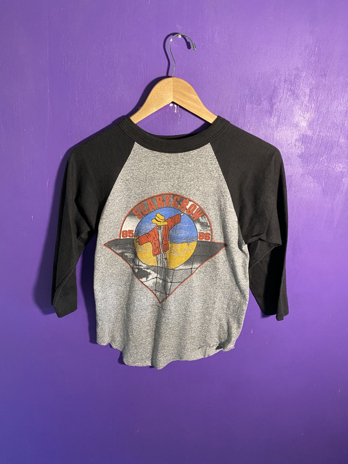 Band Tees × Vintage Vintage 85/86 John cougar Mellencamp scarecrow tour tee Size US S / EU 44-46 / 1 - 1 Thumbnail