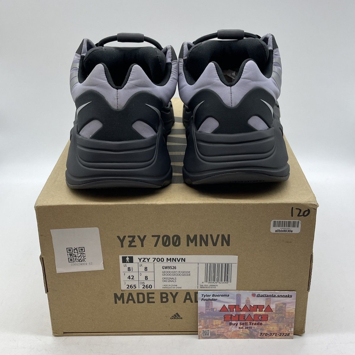 Adidas Yeezy boost 700 MNVN geode Size US 8.5 / EU 41-42 - 3 Thumbnail