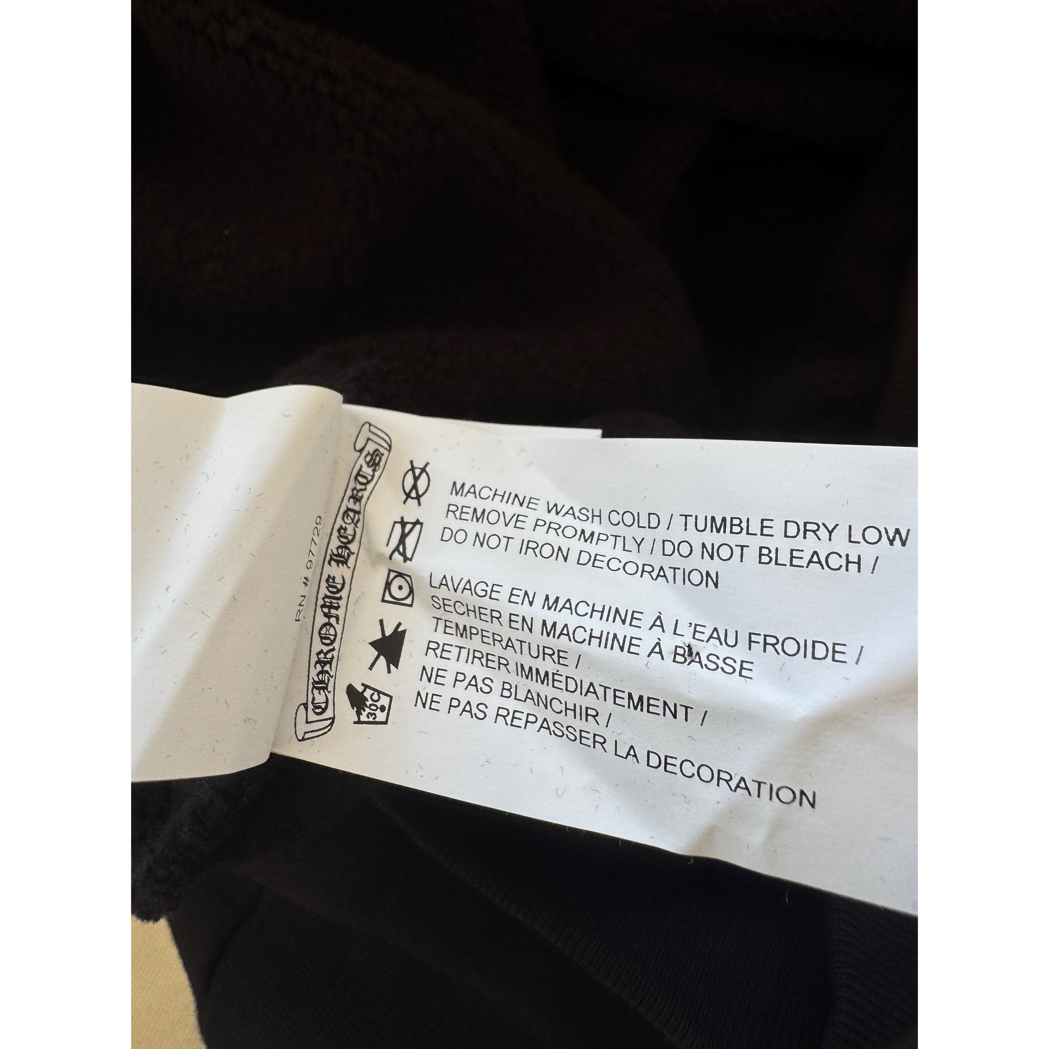 Chrome Hearts CH Embroidered Script Hoodie Size US XL / EU 56 / 4 - 11 Thumbnail