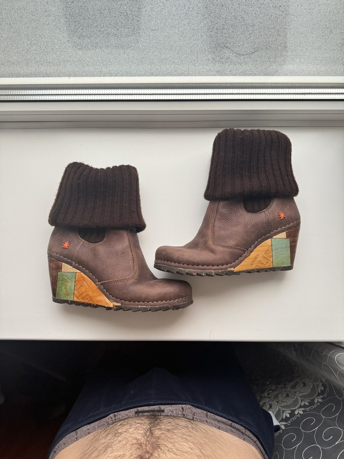 Vintage The art company US7 UE40 Avantgarde platform boots shoes wmn Size US 7 / IT 37 - 19 Thumbnail