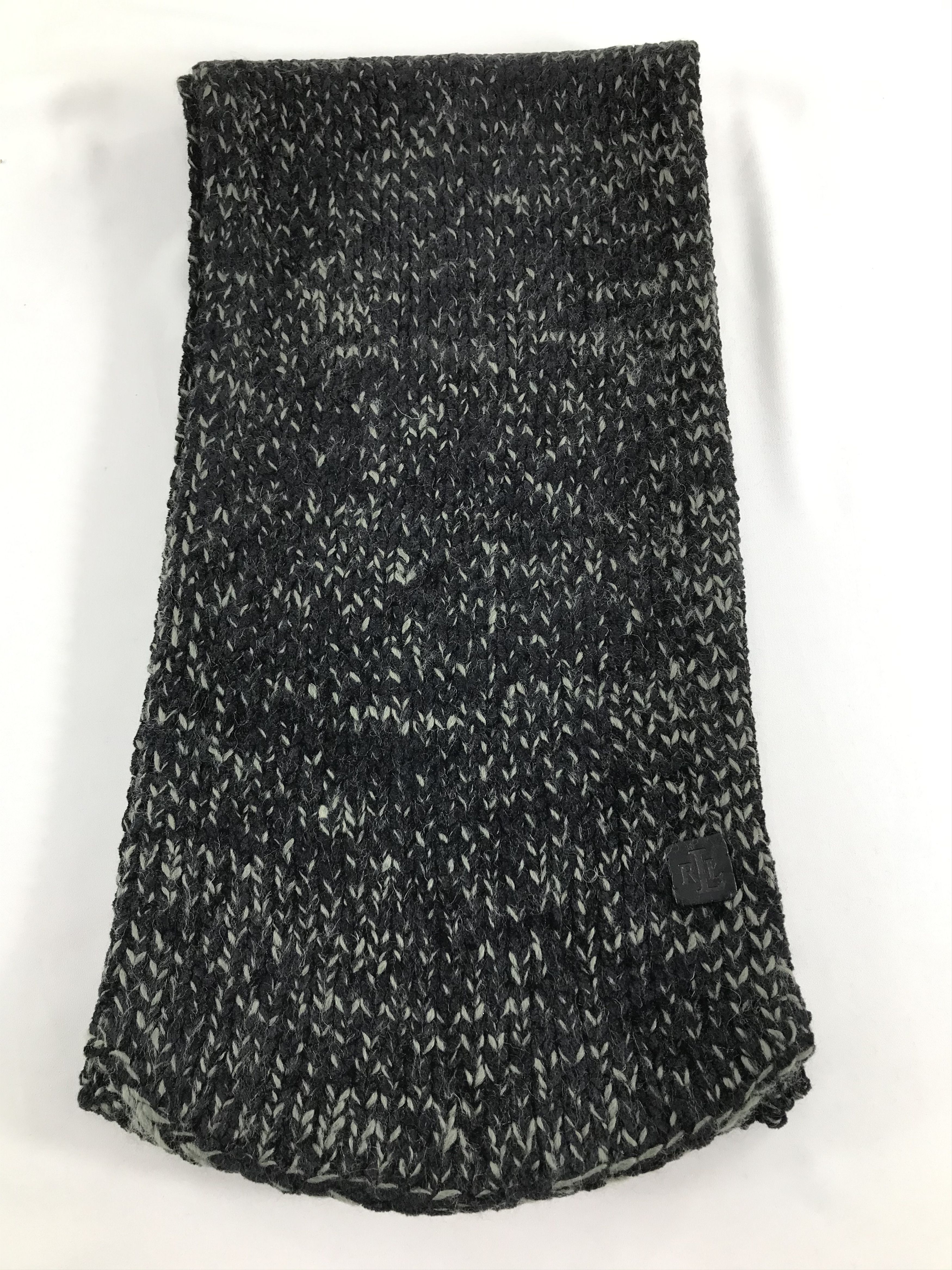 Lauren Ralph Lauren Lauren Ralph Lauren Knit Wool Scarf Muffler V536 Size ONE SIZE - 2 Thumbnail