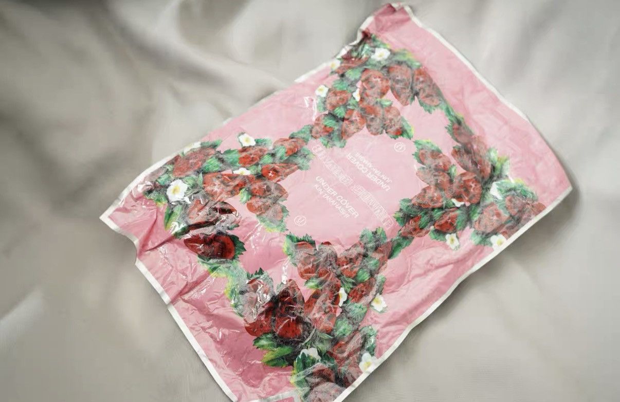 Undercover Undercover Kitty & Hydrangea Drawstring Pouch Bag Size ONE SIZE - 7 Thumbnail