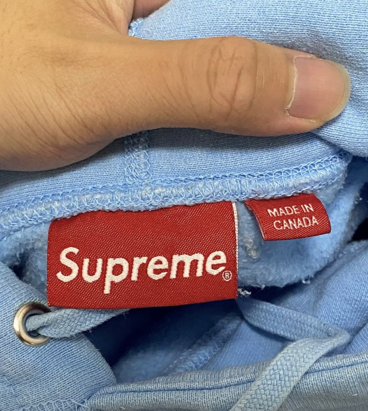 Supreme Supreme blue bandana paisley box logo hooded sweatshirt Size US XL / EU 56 / 4 - 3 Thumbnail