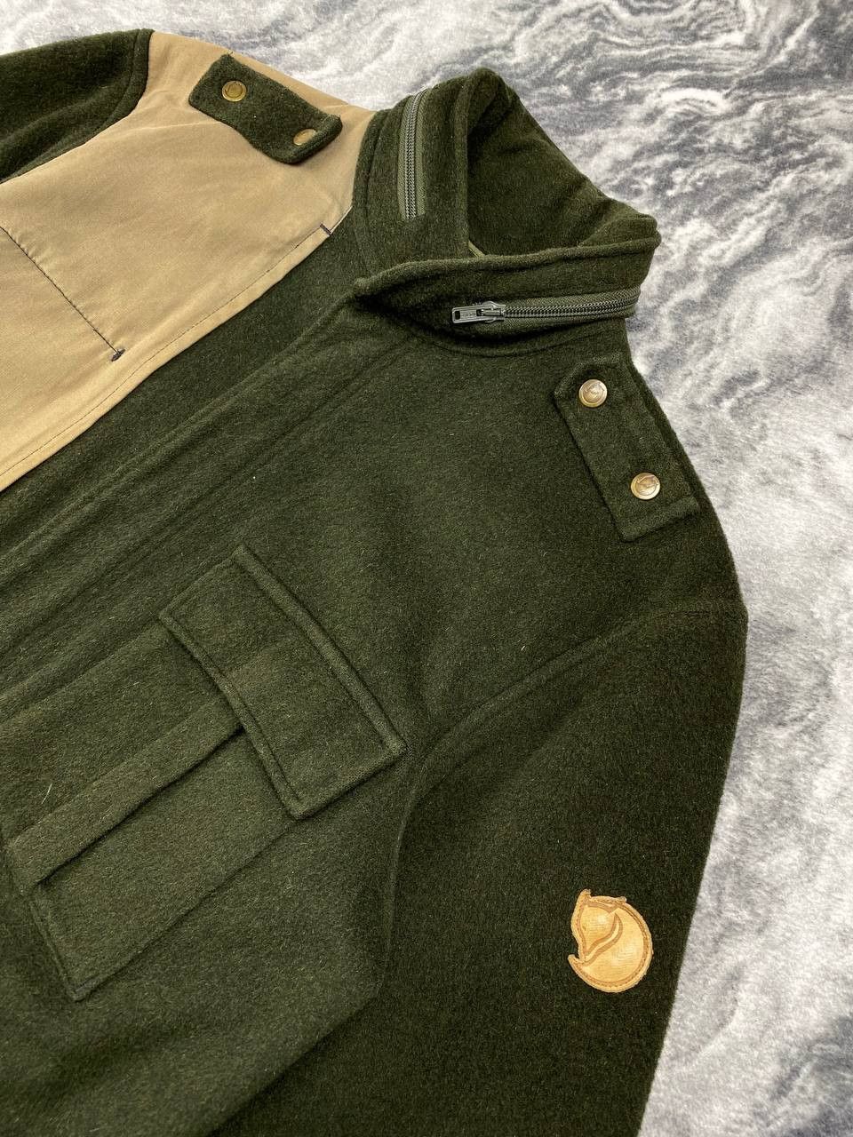 Fjallraven Vintage Fjällräven Work Wool Jacket Size US M / EU 48-50 / 2 - 2 Thumbnail