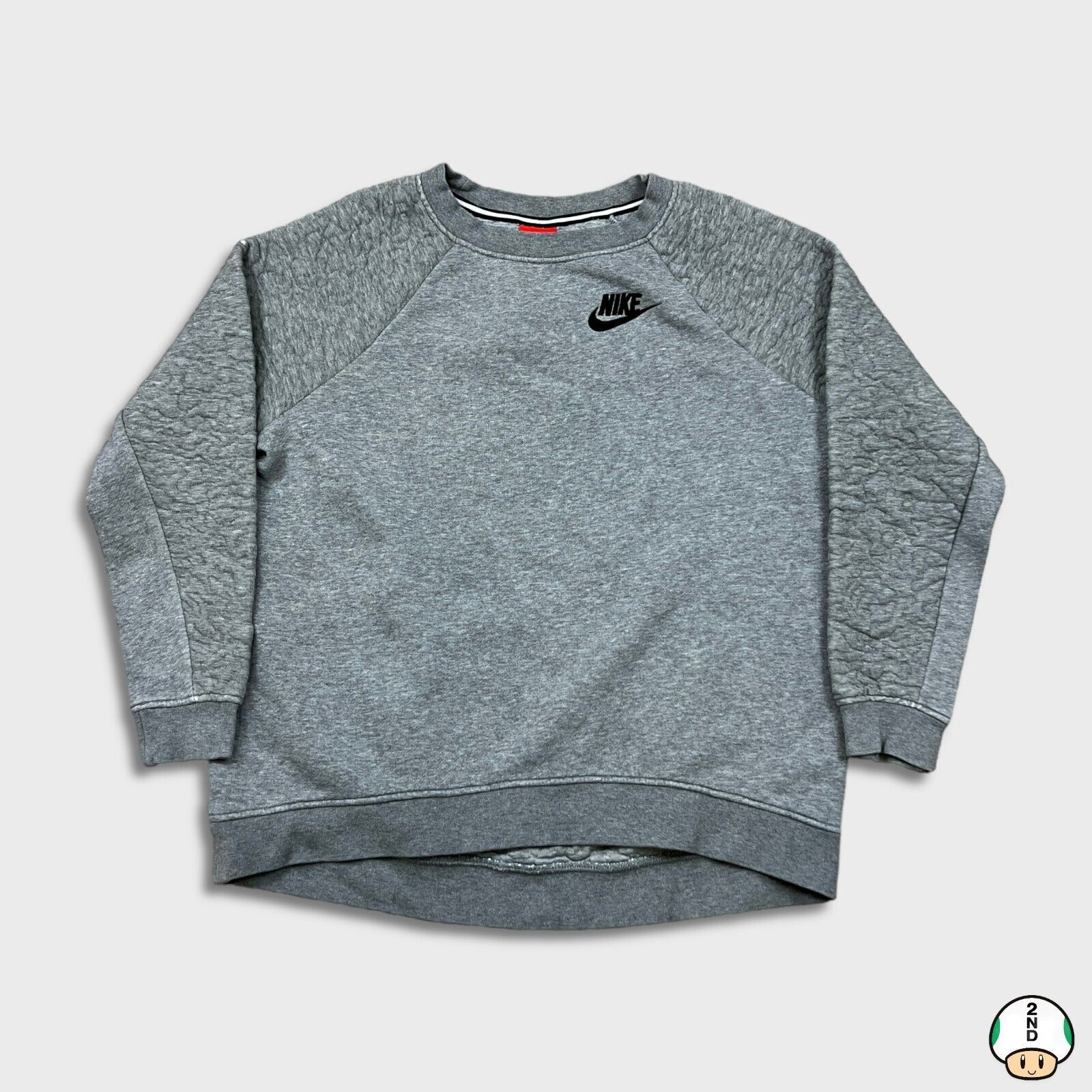 Nike × Vintage Nike Sportswear Sweatshirt Medium Swoosh Pullover Crewneck Size US M / EU 48-50 / 2 - 1 Thumbnail