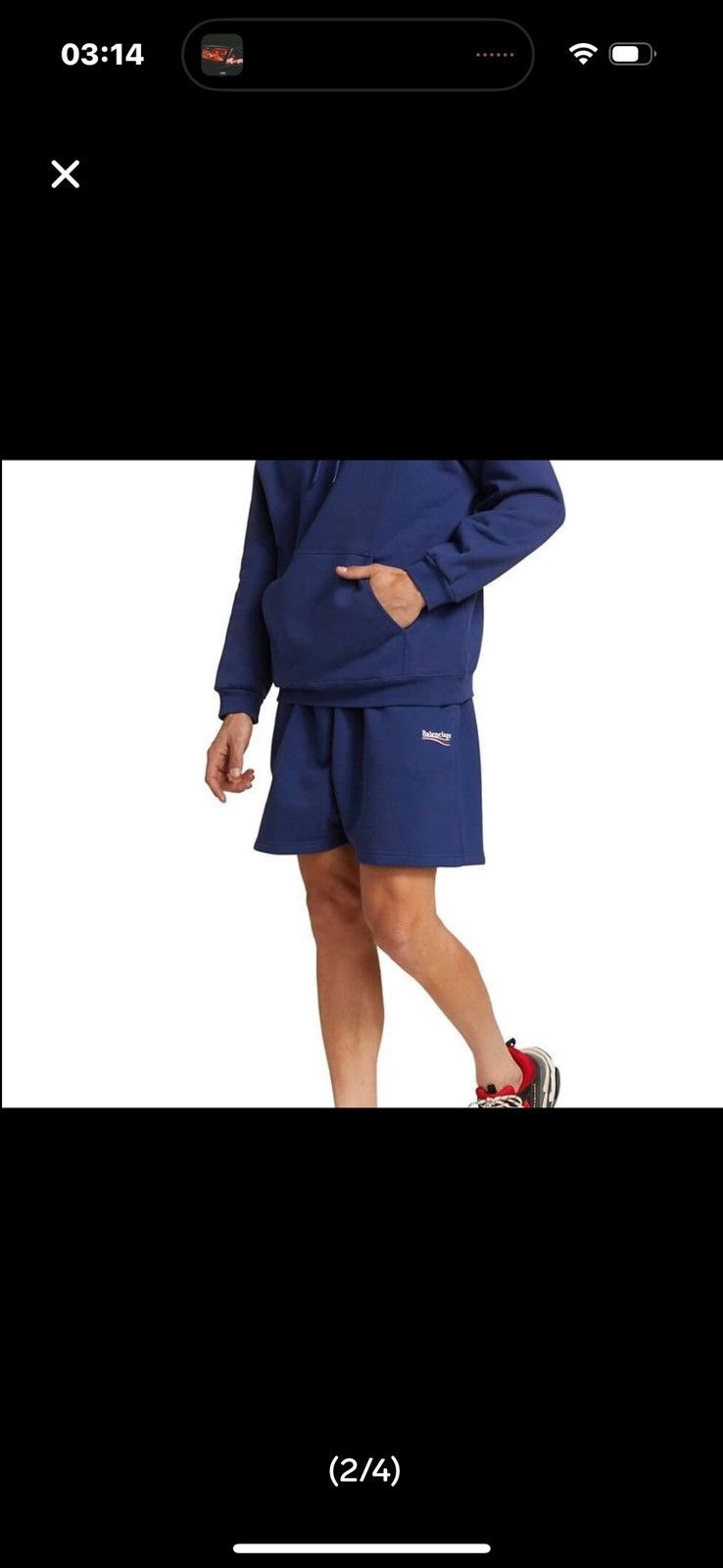 Balenciaga Balenciaga logo shorts Size US 34 / EU 50 - 2 Thumbnail