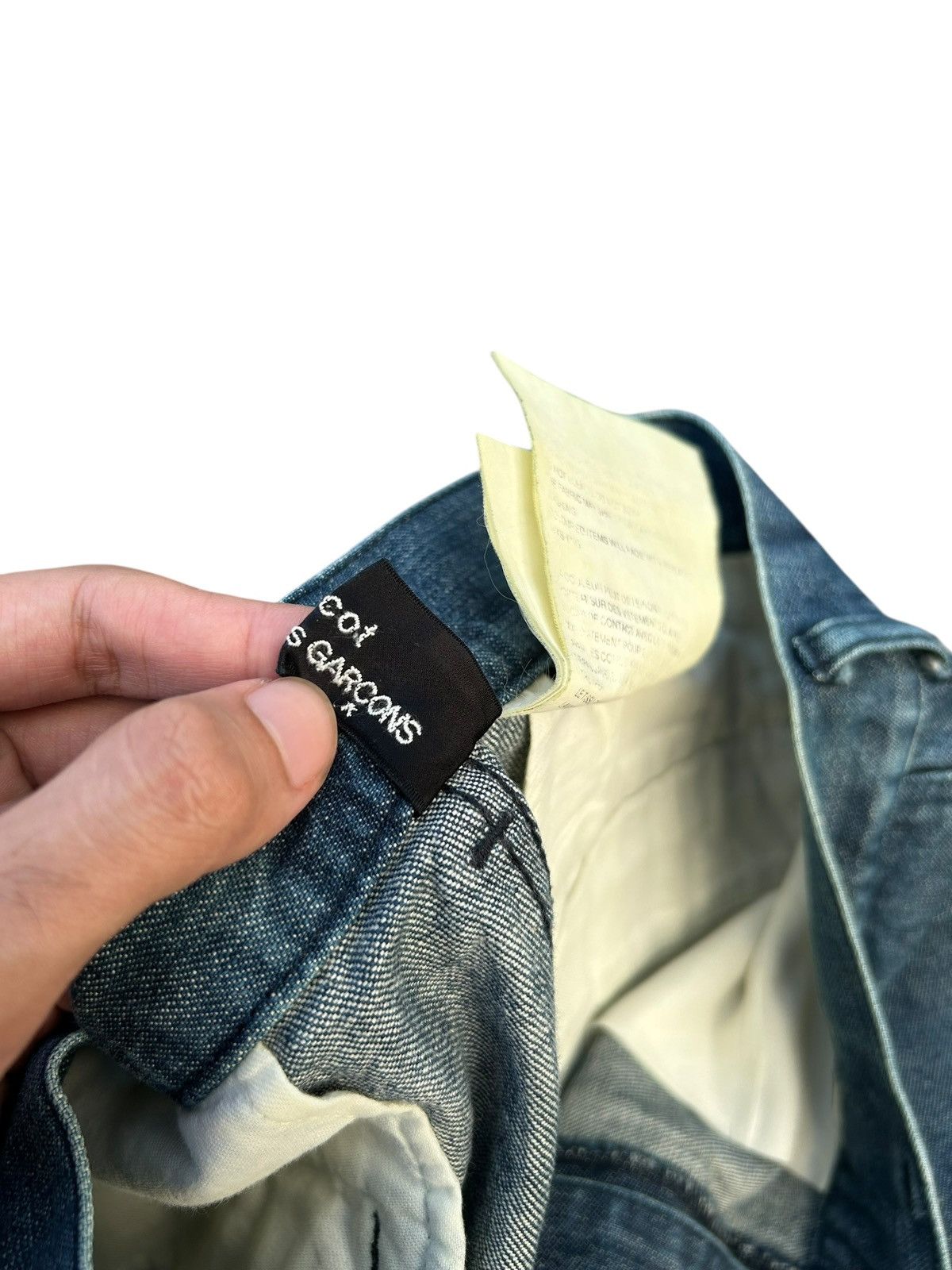 Comme des Garcons Comme des Garcons Vintage Denim Jeans Size US 32 / EU 48 - 5 Thumbnail