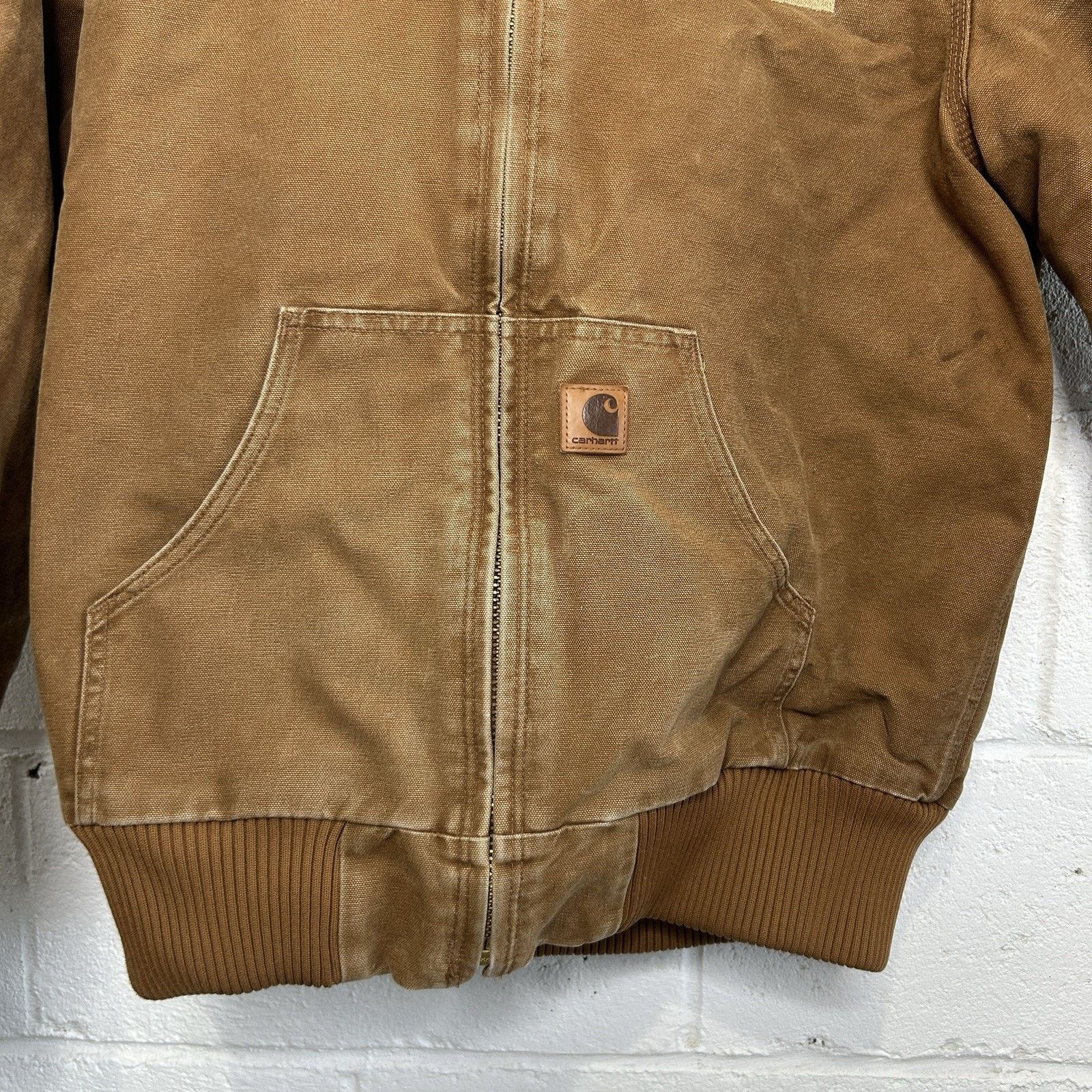 Carhartt Carhartt Hooded Quilt-Lined Active Jacket “Brown” J130-211 Size US M / EU 48-50 / 2 - 4 Thumbnail