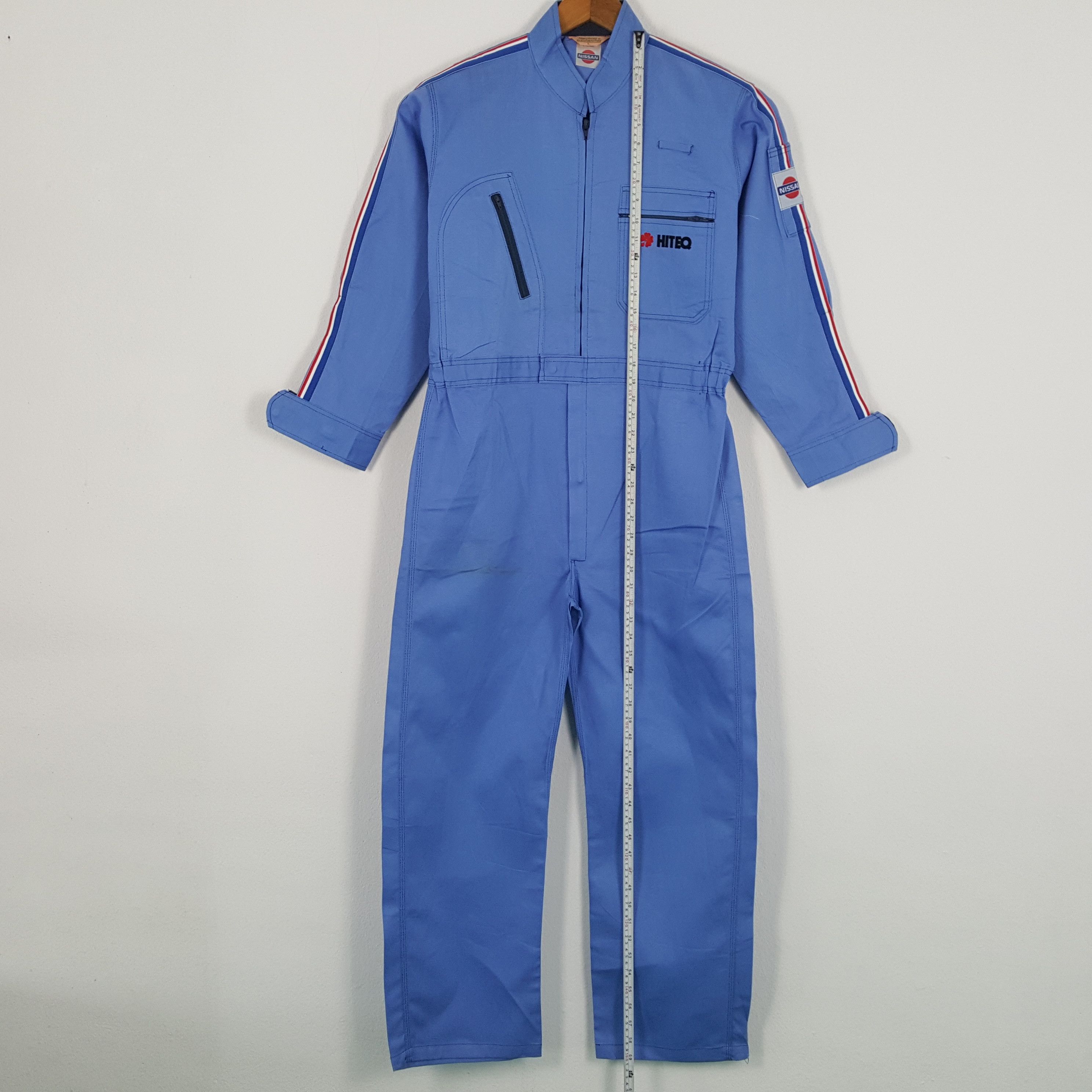 Japanese Brand × Vintage Vintage NISSAN Japanese Racing Team Coverall Jacket Size US L / EU 52-54 / 3 - 7 Thumbnail