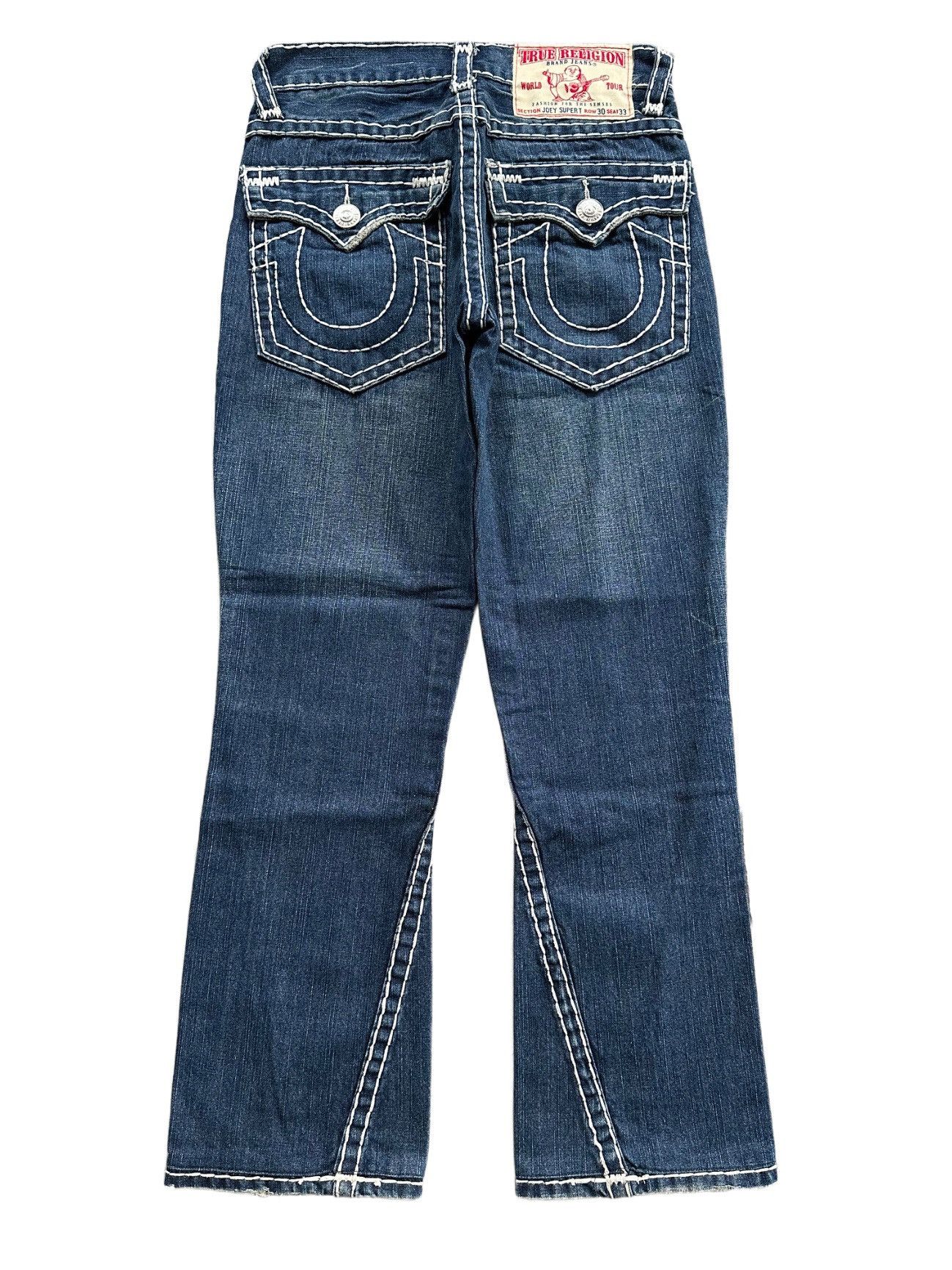 True Religion Vintage True Religion Joey Super T Denim Jeans Size US 31 - 8 Thumbnail