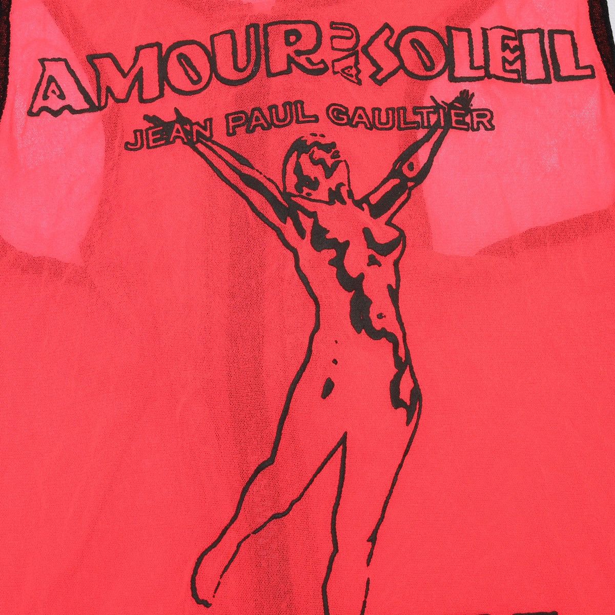 Jean Paul Gaultier Jean Paul Gaultier Vintage Amour Au Soleil Mesh Tank Top Zip Size M / US 6-8 / IT 42-44 - 15 Thumbnail