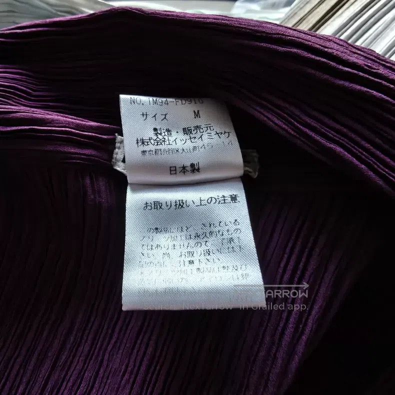 Issey Miyake Issey Miyake Toothpick Pleated Coat Top Size M / US 6-8 / IT 42-44 - 4 Thumbnail