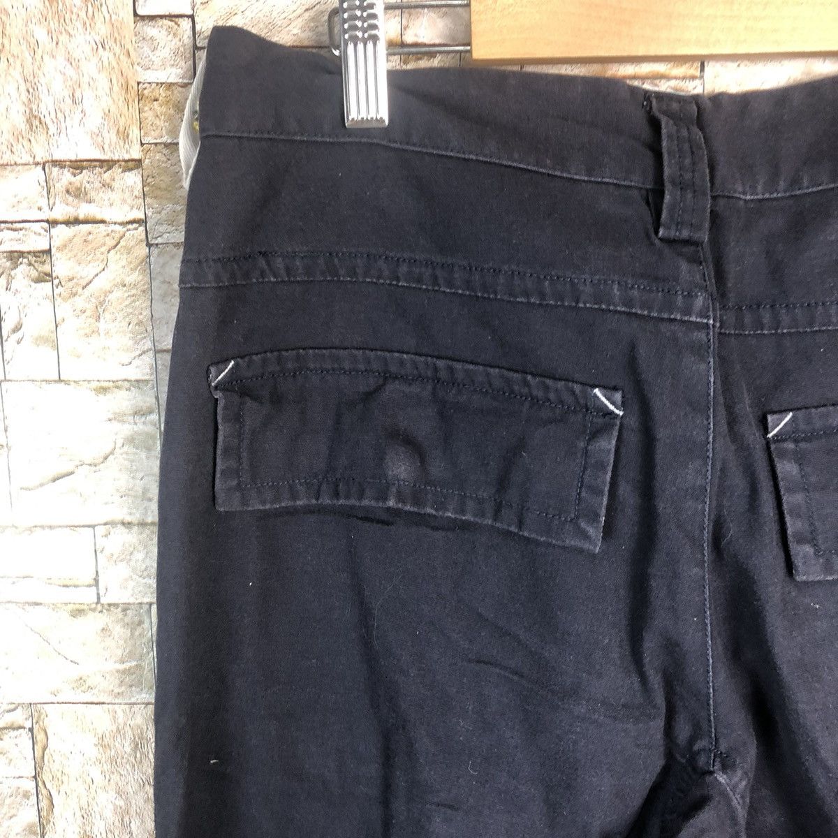 Japanese Brand Filativa Black bush Cargo Multipocket Pants #A83 Size US 32 / EU 48 - 20 Thumbnail